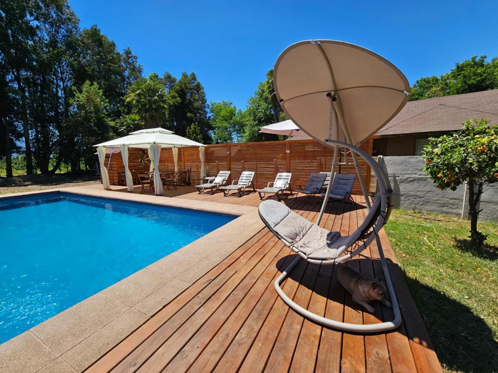 Habitaciones Con Piscina En Tinguiririca 산 페르난도 외부 사진